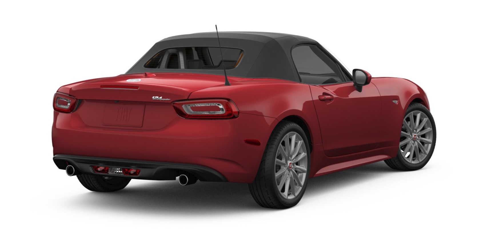 2019 FIAT 124 Spider Lusso Rear Red Exterior